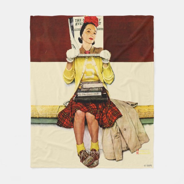 Cobertor De Velo Menina de cobrir (Frente)