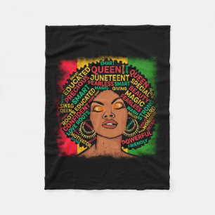 Cobertor De Velo Menina Negra Mágica História Mês 18 de junho