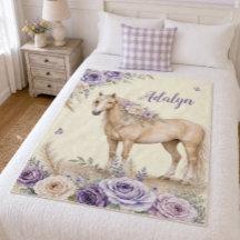 Menina Rosa Amarela Cavalo Monograma