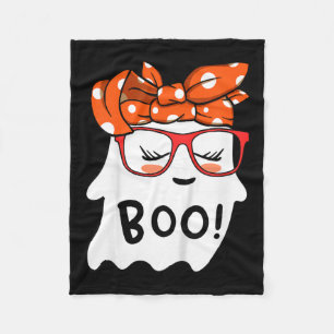 Cobertor De Velo Meninas Toddler Feliz Fantasma De Halloween Com Ba
