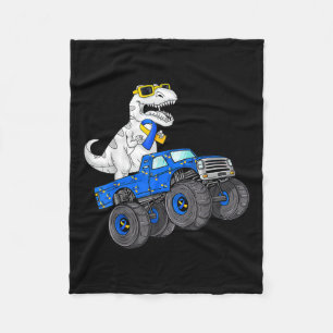 Cobertor De Velo Meninos do Dia da Síndrome Mundial de Baixo do Cam