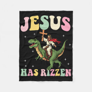 Cobertor De Velo Meninos Engraçados Camisa Páscoa Jesus Cristo