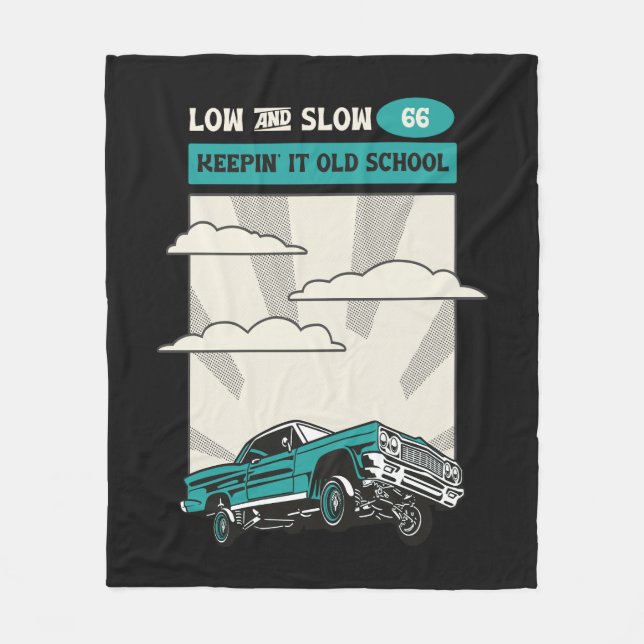 Cobertor De Velo Menor e lento 66 Classic Lowrider (Frente)