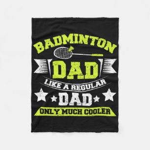 Cobertor De Velo Mens Dminton Pai Como Um Pai Normal Só Muito Legal