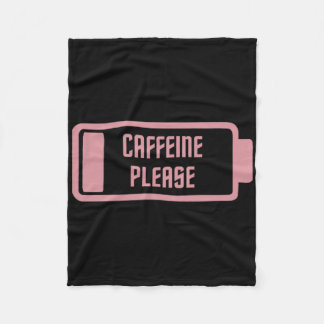 Cobertor De Velo Mens Gym Pump Caffeine Cobrir Por Favor Pink Coffe