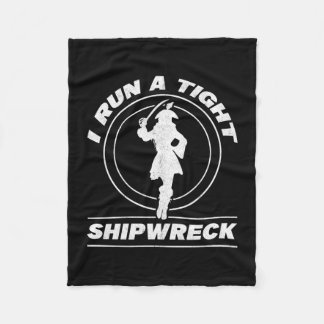 Cobertor De Velo Mens run a tight shipwreck caribbean freebooter