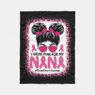 Cobertor De Velo Mensageiro Eu Visto Rosa Para O Meu Cancer De Mama
