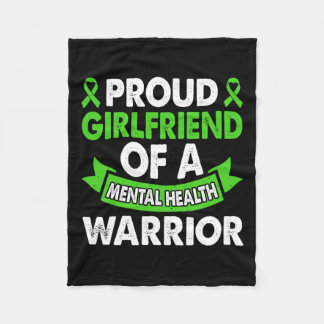 Cobertor De Velo Mental Health Awarting Namorada Warrior Mental