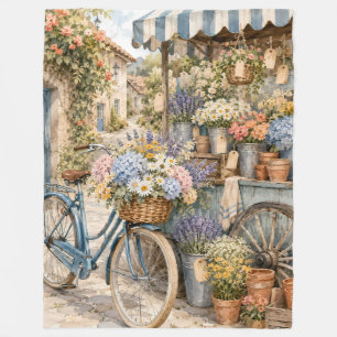 Cobertor De Velo Mercado de Flores Bloomcore Bicicleta