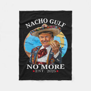 Cobertor De Velo Mercadoria Trump Engraçada Trump Nacho Golfo Não M