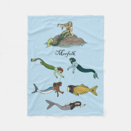 Cobertor De Velo Merfolk