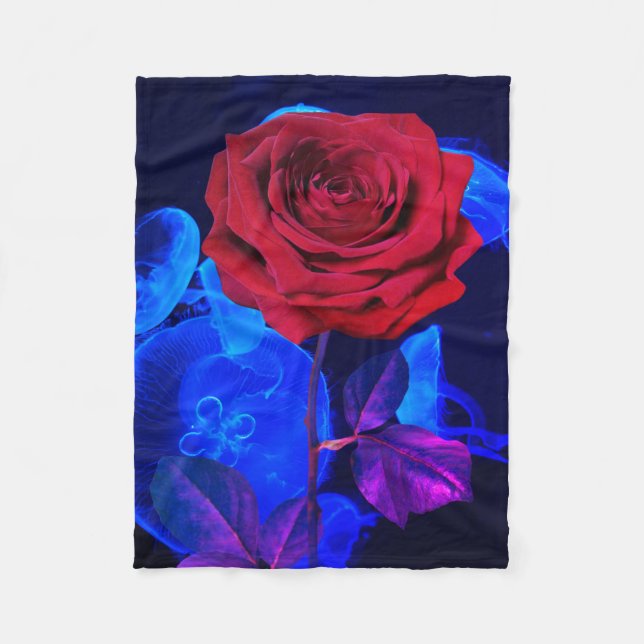 Cobertor De Velo Mergulho Profundo Buda Hoje #6 Oceano Cozy (Frente)