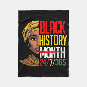 Cobertor De Velo Mês da História Negra 247365 Orgulho da Melanina A