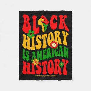 Cobertor De Velo Mês da História Negra Blm Orgulho da Melanina Ame 