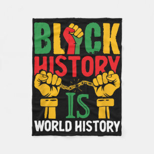 Cobertor De Velo Mês da História Negra É História Mundial