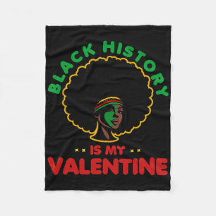 Cobertor De Velo Mês da História Negra É Meu Dia dos Namorados Mulh