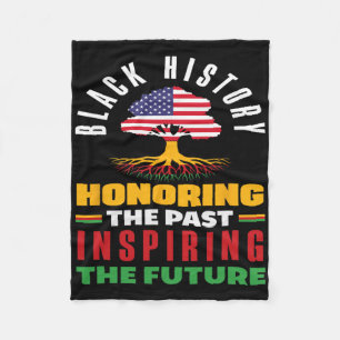 Cobertor De Velo Mês da História Negra em Homenagem ao Passado