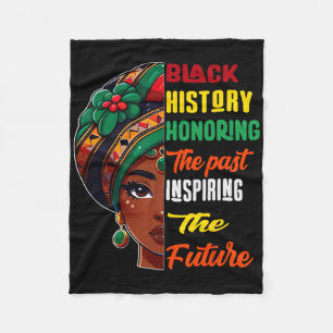 Cobertor De Velo Mês da História Negra Honrando o Passado Inspirand