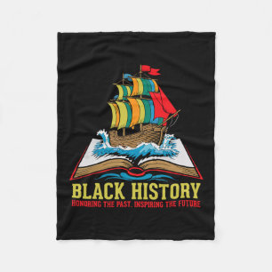 Cobertor De Velo Mês da História Negra Orgulhosa Cultura Afro-Ameri
