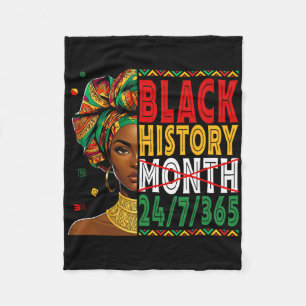 Cobertor De Velo Mês da História Negra Viva-o Aprenda Faça 365 D