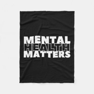 Cobertor De Velo Mês de Consciência da Saúde Mental, Saúde Mental S