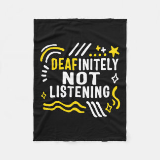 Cobertor De Velo Mês de Consciência Sem Ouvir Asl Lang