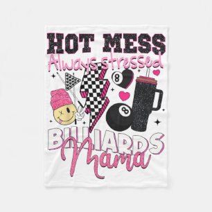 Cobertor De Velo Mess quente sempre ressaltou Billiard Mama Mama D