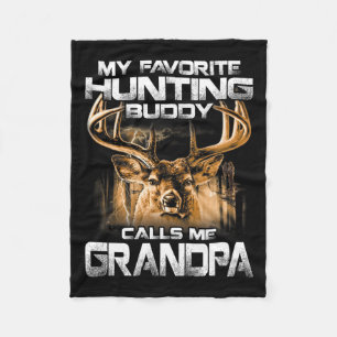 Cobertor De Velo Meu Amigo De Caça Favorito Me Chama Avô