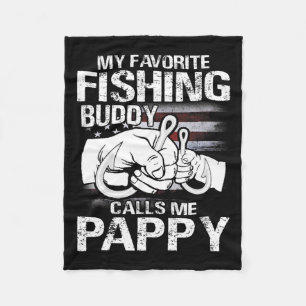 Cobertor De Velo Meu Amigo De Pesca Favorito Me Chama Pappy