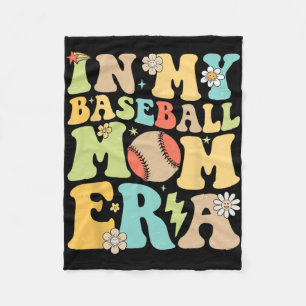 Cobertor De Velo Meu Baseball Mãe Era Engraçado Beisebol Mamãe Mãe