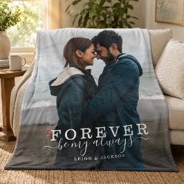 Cobertor De Velo Meu casal romântico para sempre