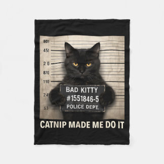 Cobertor De Velo Meu Gatinho Feliz Com Catnip Piada Humor Gato
