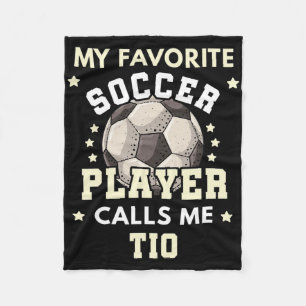 Cobertor De Velo Meu Jogador de Futebol Favorito Me Chama de Tio Fu
