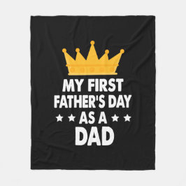 Cobertor De Velo Meu primeiro Dia de os pais como Pai 2021