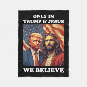 Cobertor De Velo Meu Salvador Trump É Meu Presidente Pro Republican
