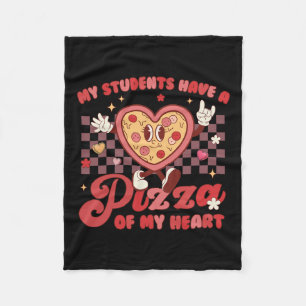 Cobertor De Velo Meus Alunos Têm Pizza Do Meu Professor De Coração