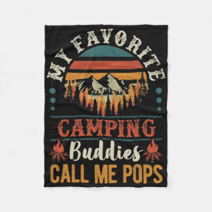 Cobertor De Velo Meus companheiros de camping favoritos me chamam d