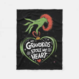 Cobertor De Velo Meus Netos Roubaram Minha Família De Natal Cardíac