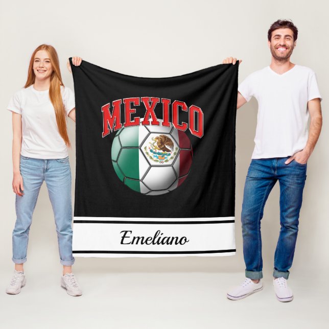 Cobertor De Velo México: Bandeira do futebol mexicano | Nome (In Situ)