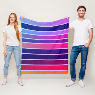 Cobertor De Velo Miami Striped