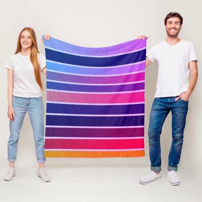 Cobertor De Velo Miami Striped (In Situ)