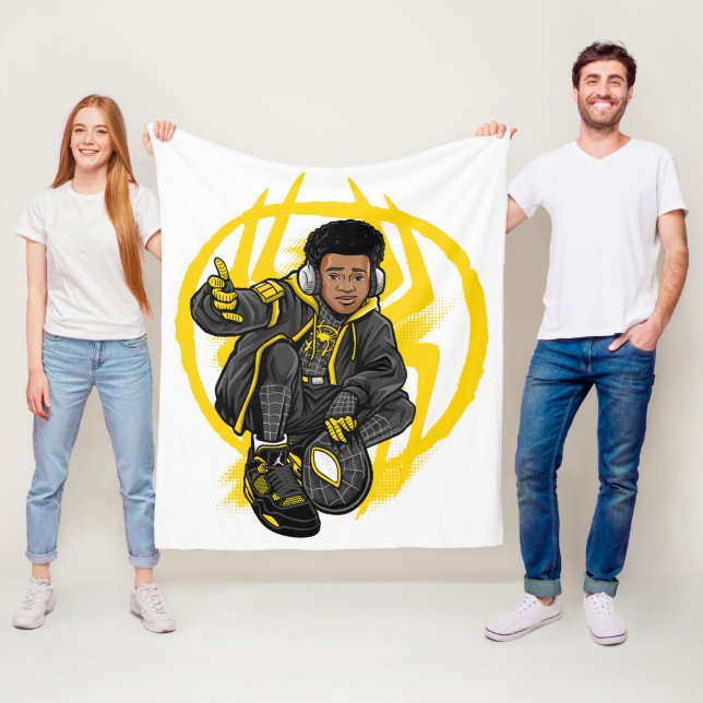 Cobertor De Velo Miles Morales (In Situ)