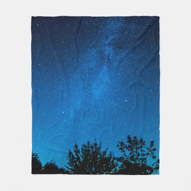 Cobertor De Velo Milky way starry sky sky star (Frente)