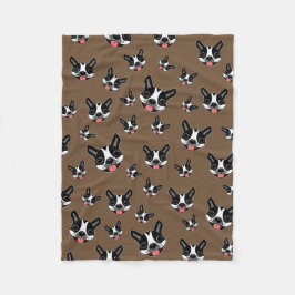 Cobertor De Velo Milo The Boston Terrier