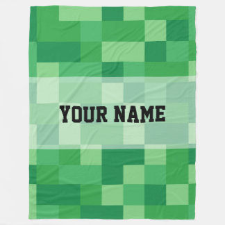 Cobertor De Velo Minecraft Personalized Blanket