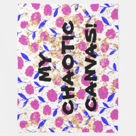 COBERTOR DE VELO MINHA CANVAS CHAOTIC!