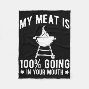 Cobertor De Velo Minha Carne Está Indo 100% Na Sua Grelha De Churra