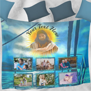 Cobertor De Velo Minha Colagem de Fotos Light 0916