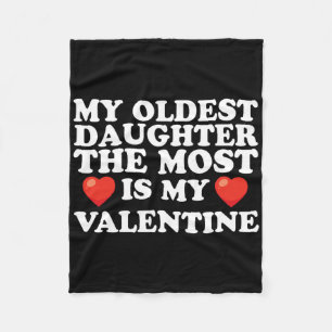 Cobertor De Velo Minha Filha Mais Velha É Mais Meu Valentim Para Mi