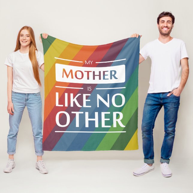 Cobertor De Velo Minha mãe é como nenhuma outra (In Situ)